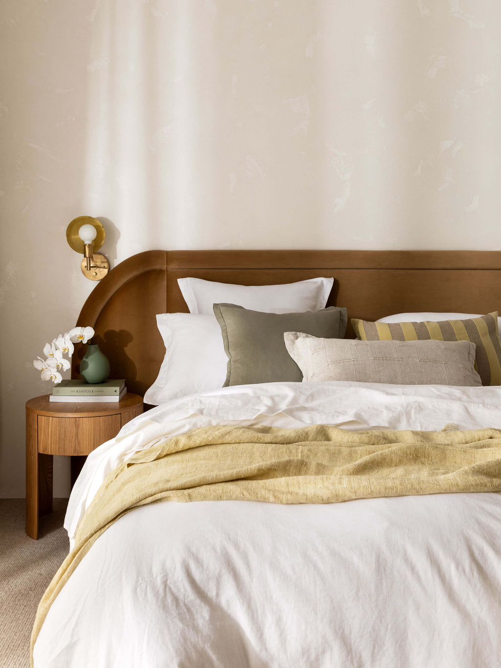 Avenue White Linen & Cotton Pillowcases