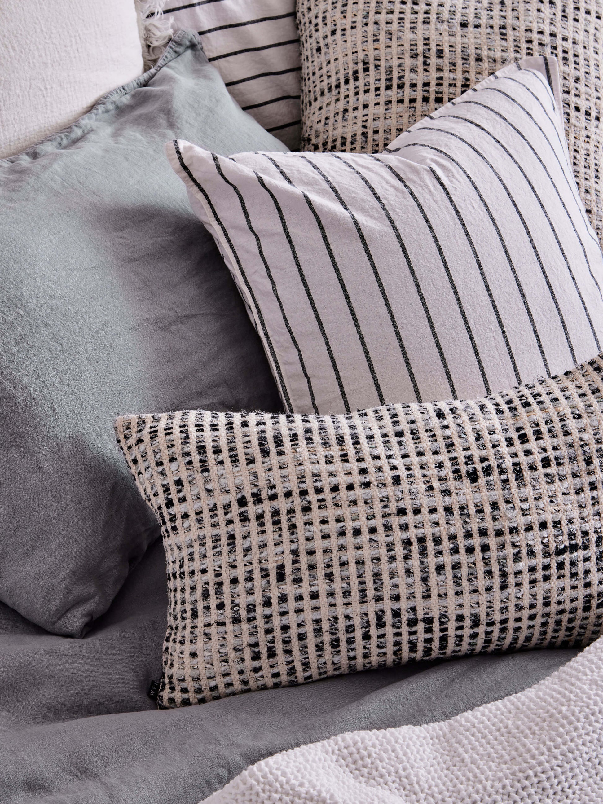 Mondo Storm Organic French Linen Pillowcases