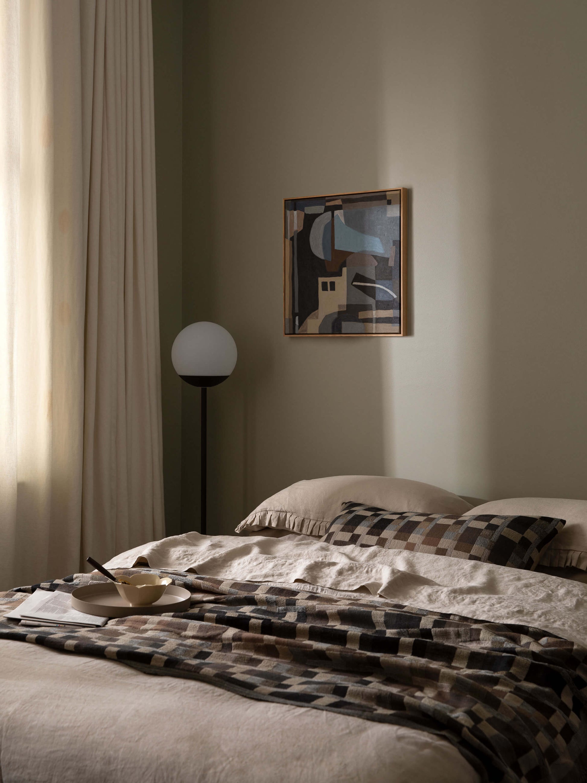 Avenue Oatmeal Linen & Cotton Pleated Pillowcases