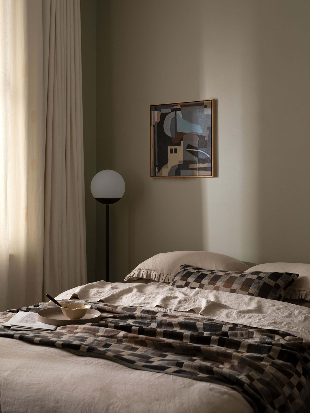 Avenue Oatmeal Linen & Cotton Duvet Cover Set