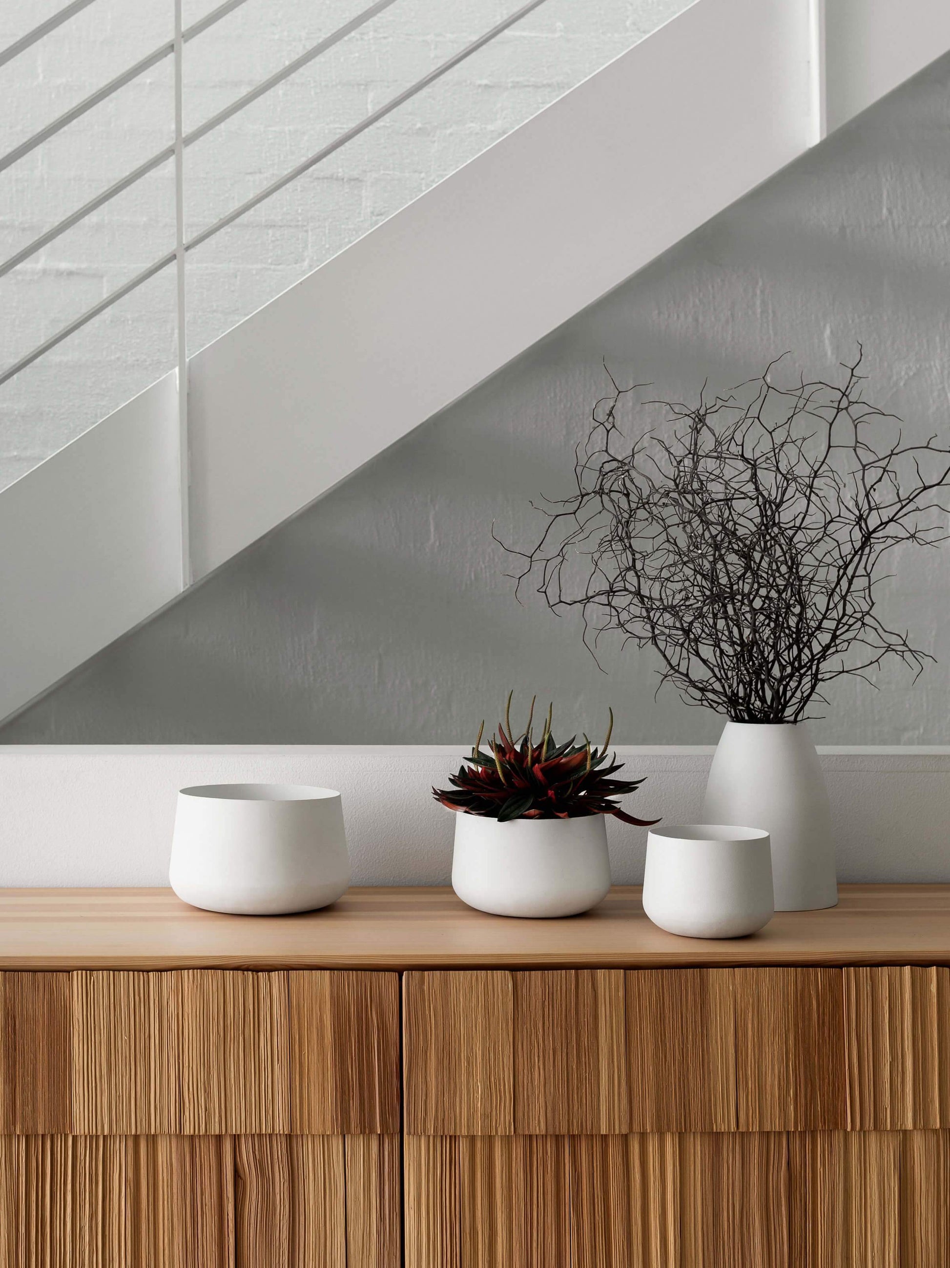 Mona Pot Trio - Chalk Planter 2020