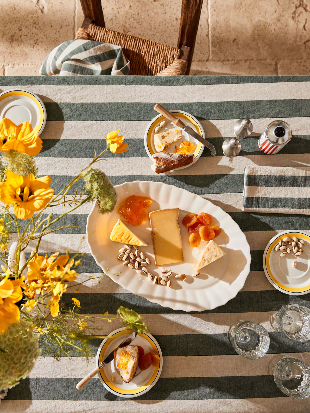 Riviera Fern Table Cloth