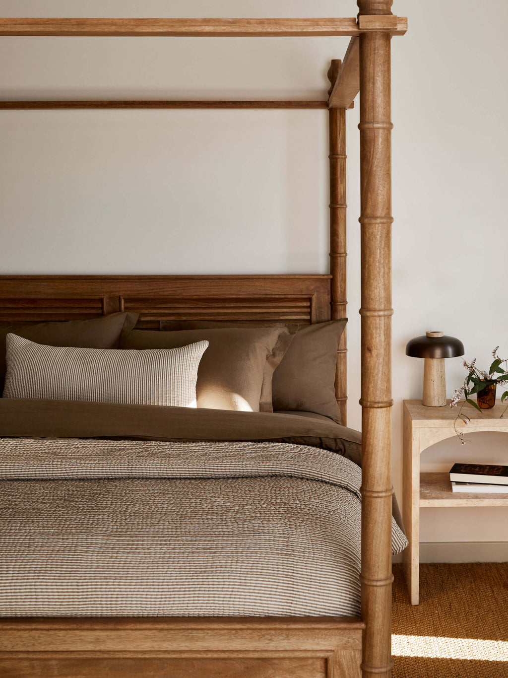 Avenue Cafe Linen & Cotton Duvet Cover Set