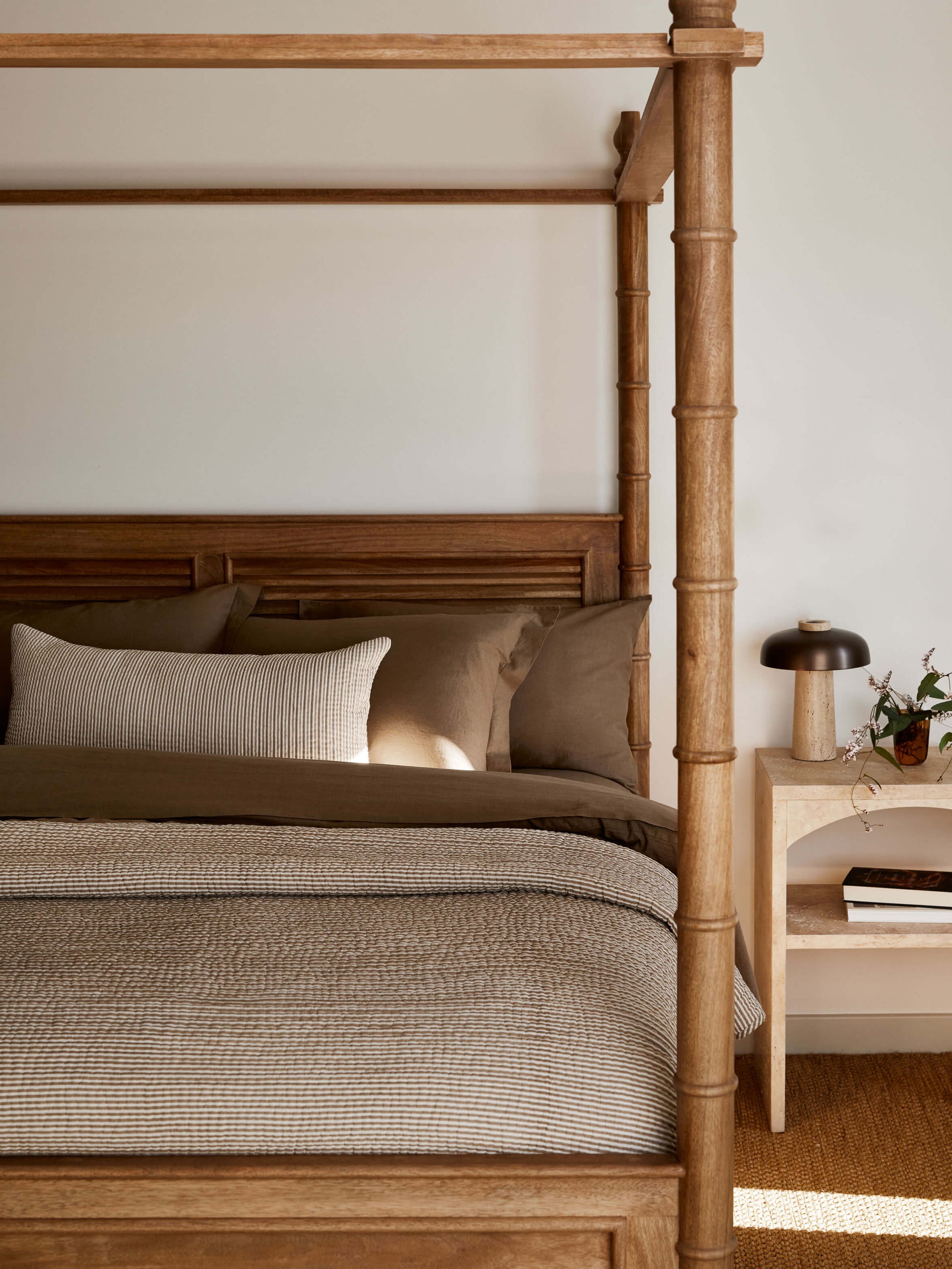 Avenue Cafe Linen & Cotton Duvet Cover Set