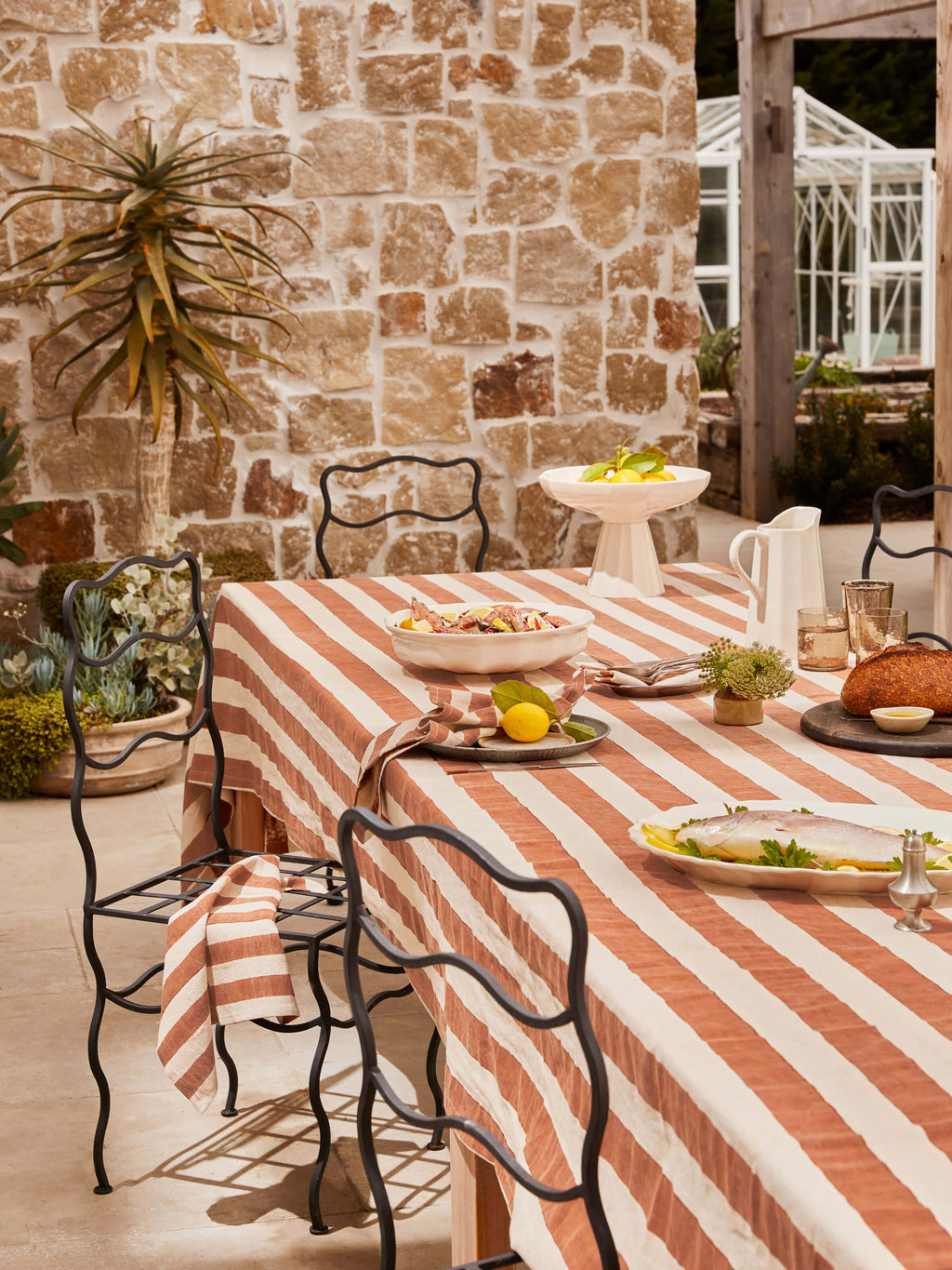 Riviera Terracotta Napkin Set