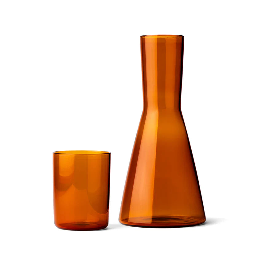 Milli Carafe & Cup in Amber