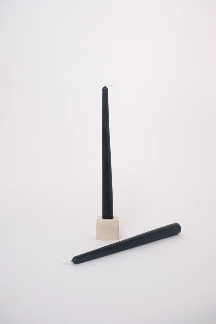 Tapered Candle Pair - Midnight