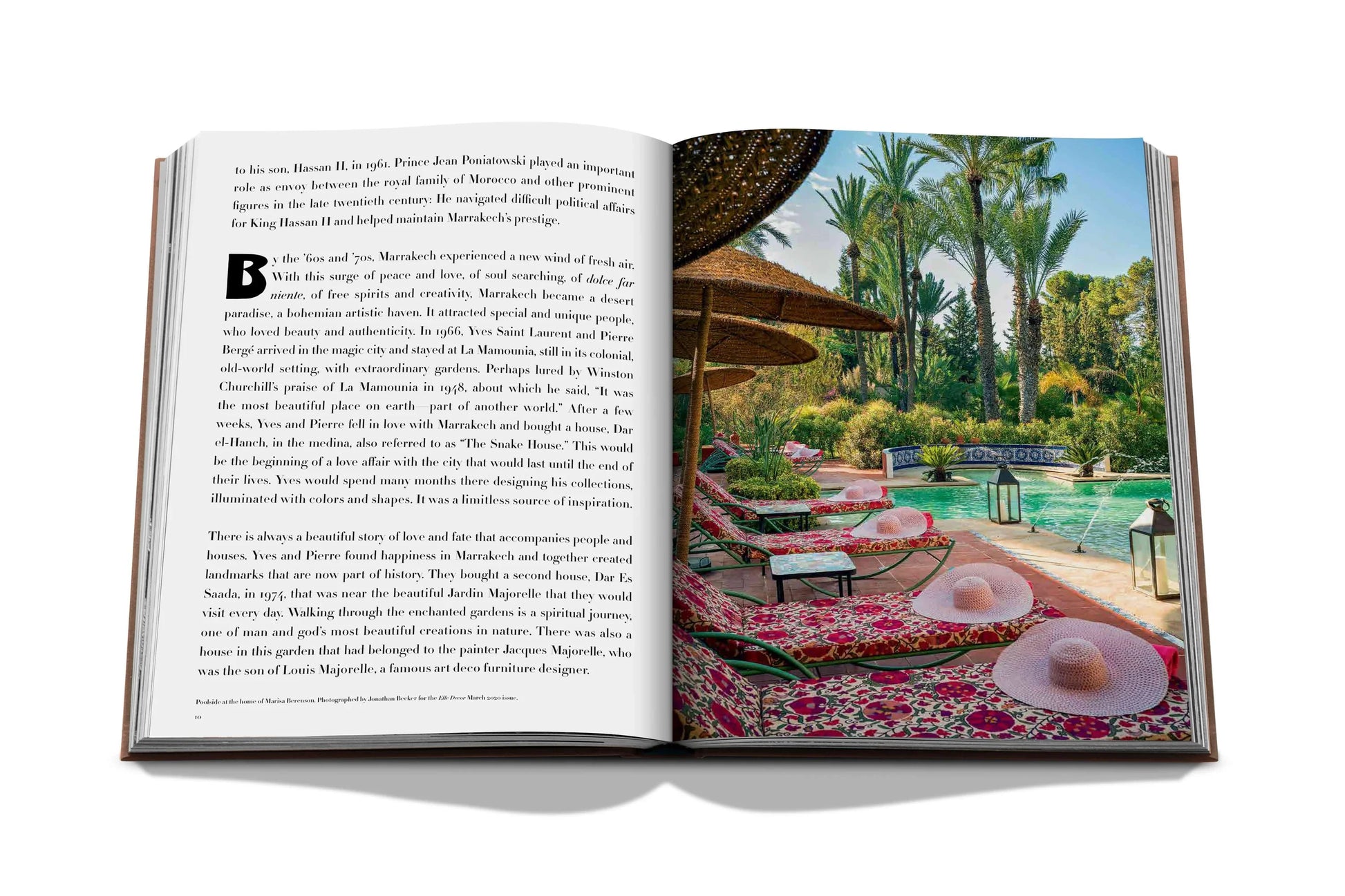 Marrakech Flair by Marisa Berenson Hardcover Book