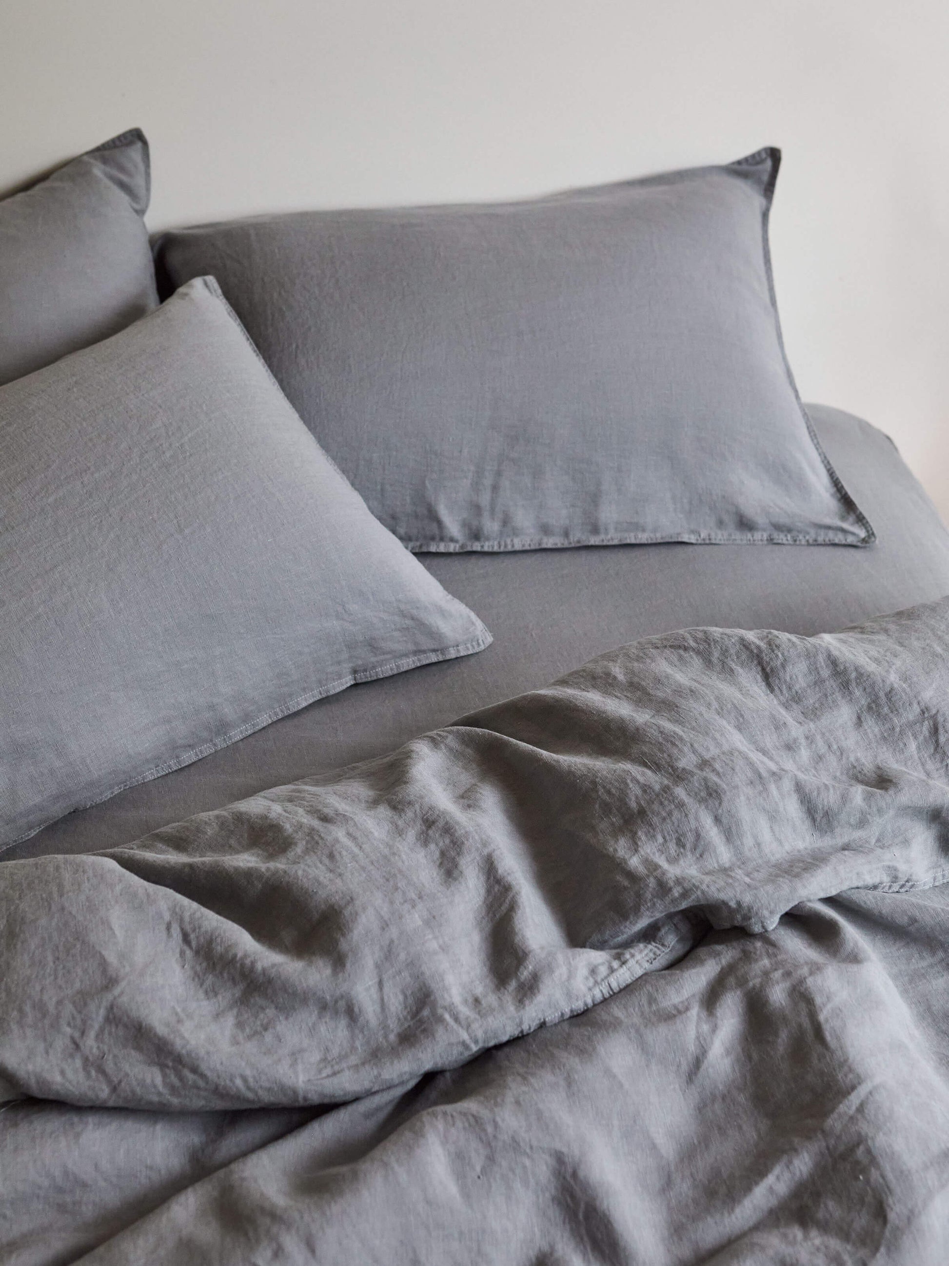 Mondo Storm Organic French Linen Pillowcases