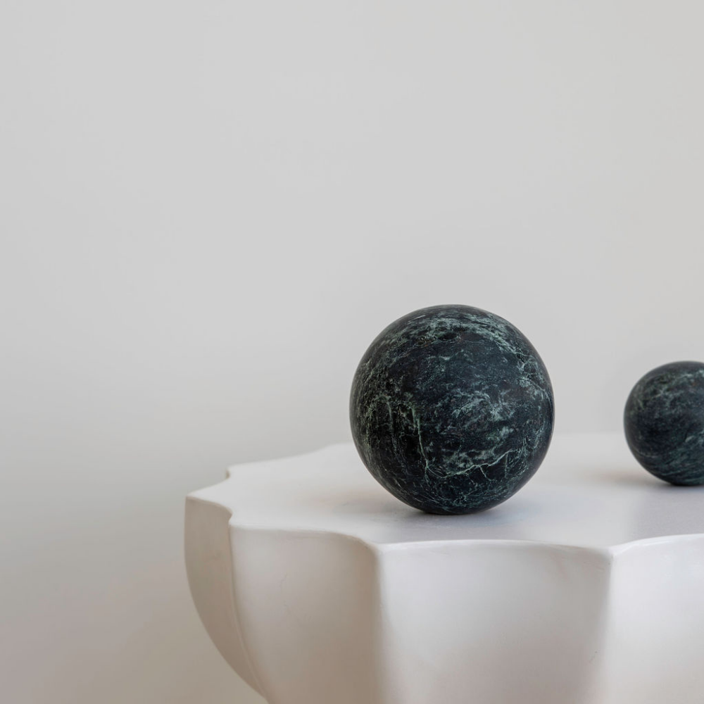Orbit Table Sculpture â€“ Large modern homeware dÃ©cor with a sleek, minimalist design. Ideal for adding a touch of contemporary elegance to any table or shelf, perfect for living rooms or office spaces.