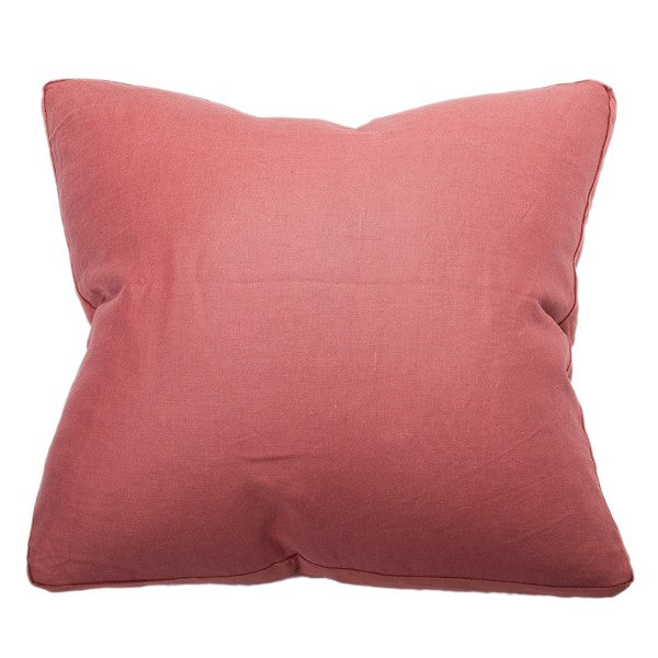 Essential Shimmering Rose Velvet Gusset Cushion