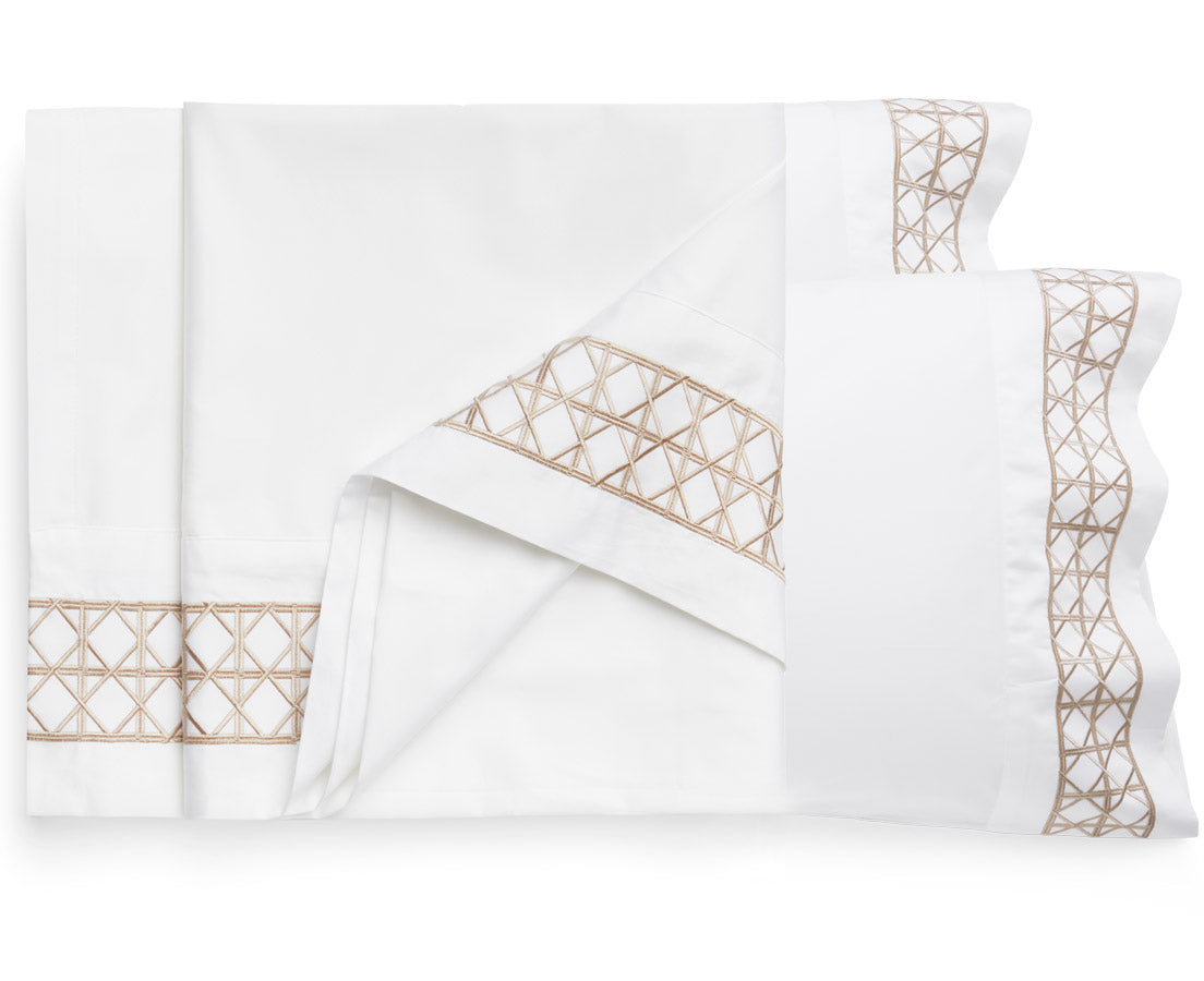 Rattan Flat Sheet Set - Fawn
