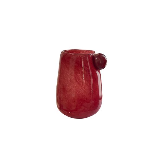 Watermelon Vase w/ Pink - Small
