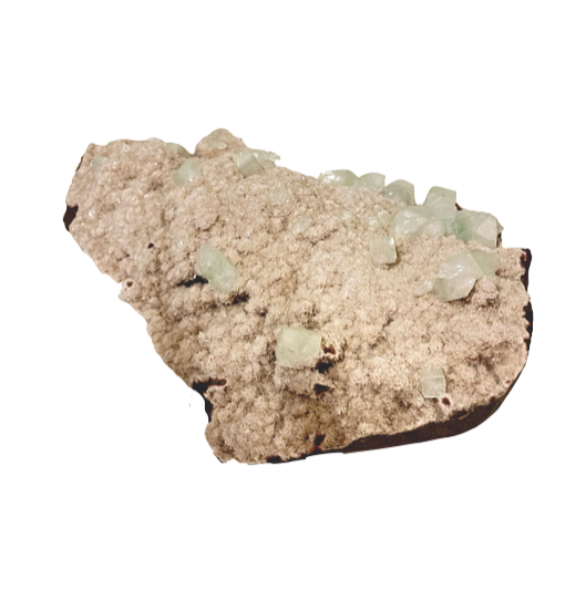 Apophyllite Pink/Green Cluster