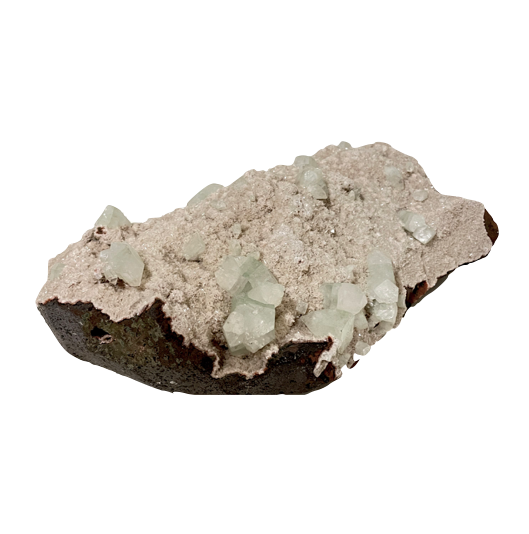 Apophyllite Pink/Green Cluster