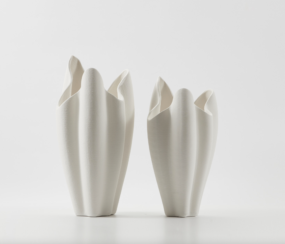 Bloom Vase in Ivory