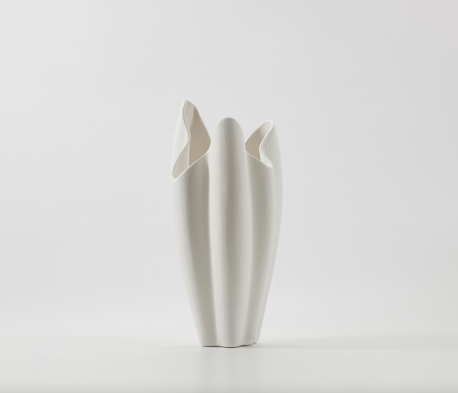 Bloom Vase in Ivory