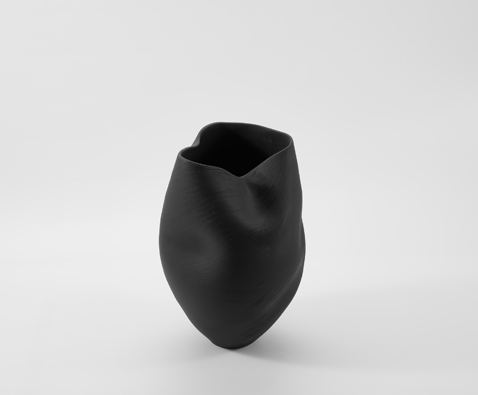 Morph Vase in Ebony