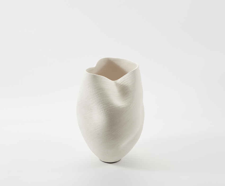 Morph Vase in Ivory