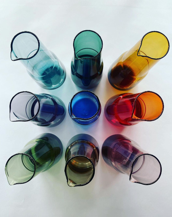 Birgit Carafe & Elias Tumbler Set in Honey