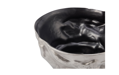 Fossil Bowl in Pewter