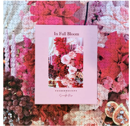 In Full Bloom - Coffee Table Puzzle Case