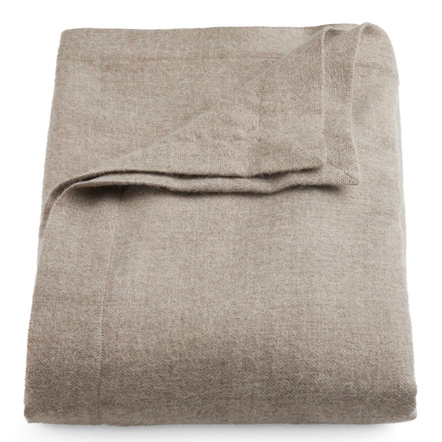 Selva Baby Alpaca Throw - Fawn