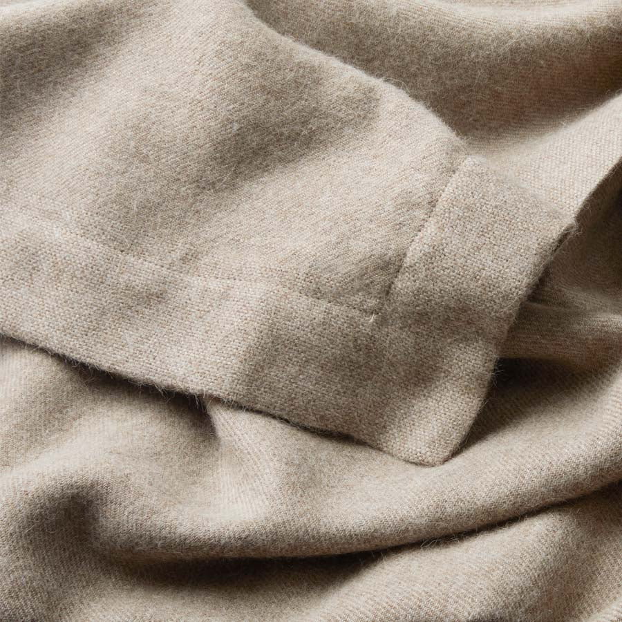Selva Baby Alpaca Throw - Fawn
