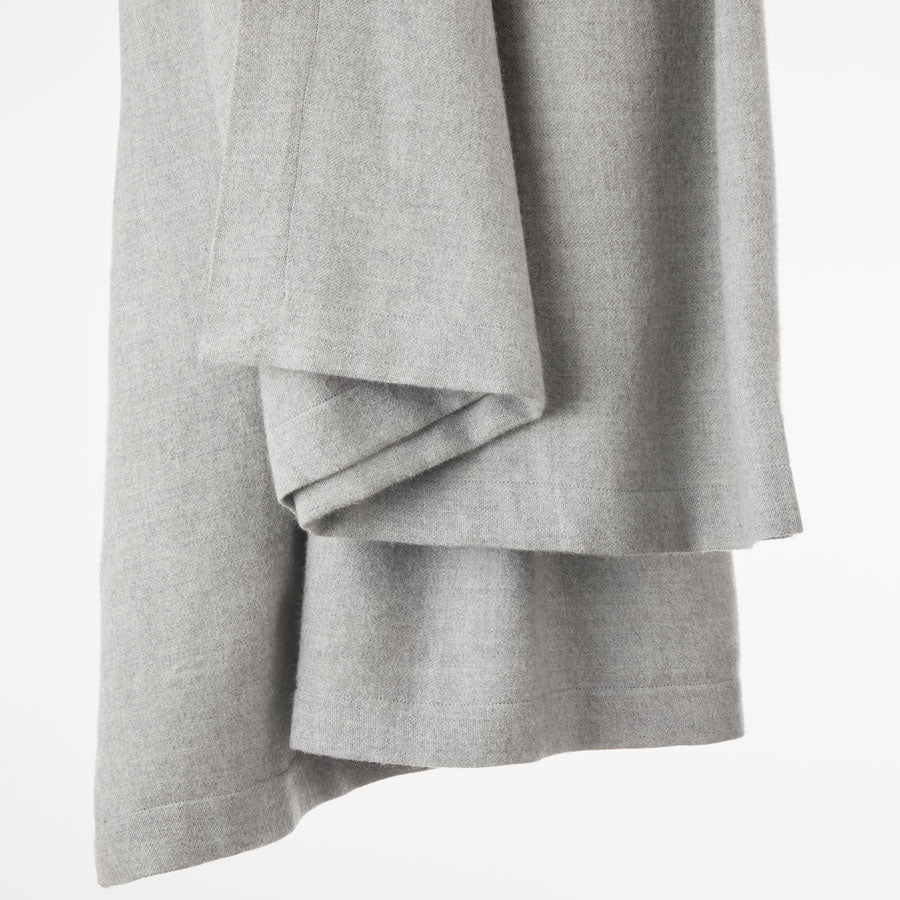 Selva Baby Alpaca Throw - Nickle