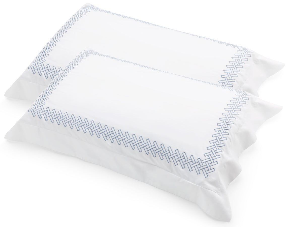 Siena Tailored Pillowcases - Blu