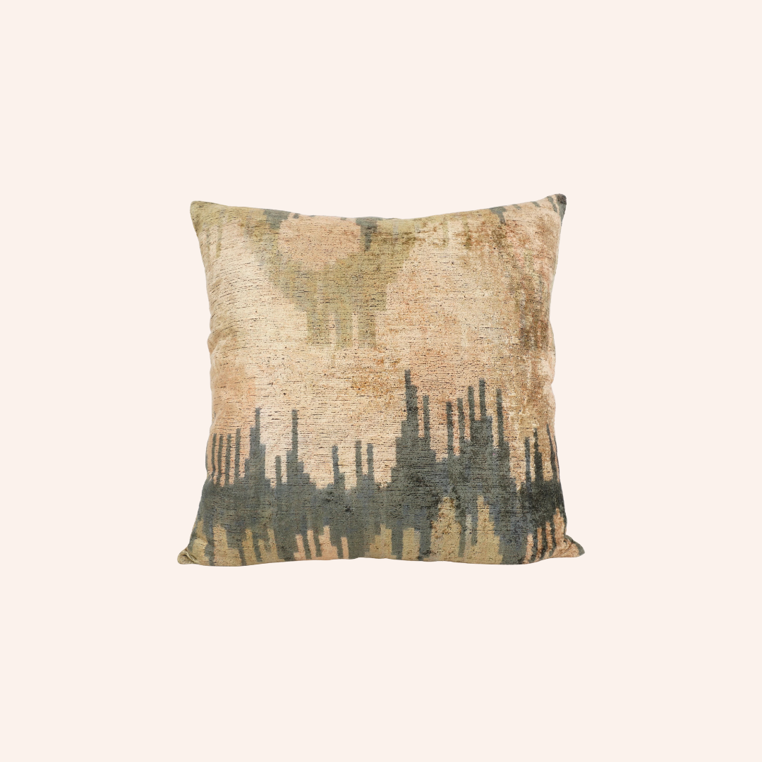 Silk Velvet Goldie Cushion