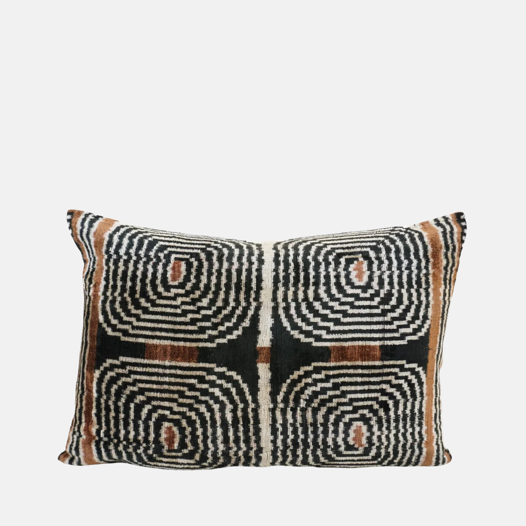 Silk Velvet Maze Cushion