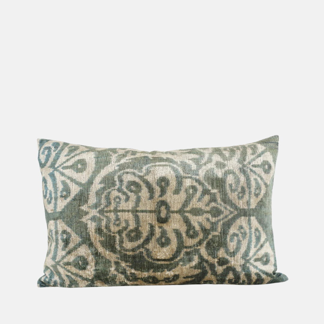 Silk Velvet Elsa Cushion