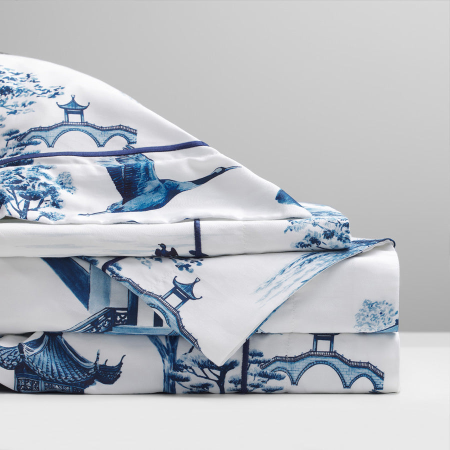 Willow Tailored Duvet Cover Set