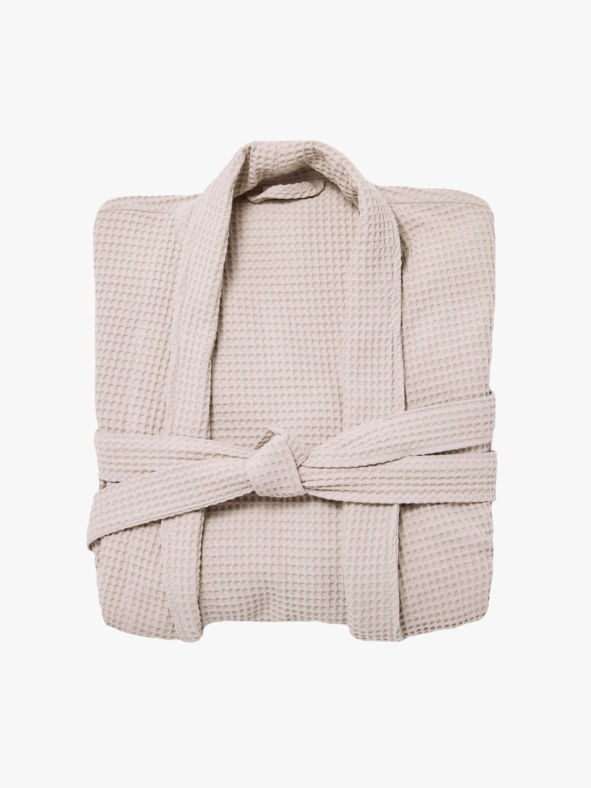 Spa Oatmeal Waffle Bathrobe