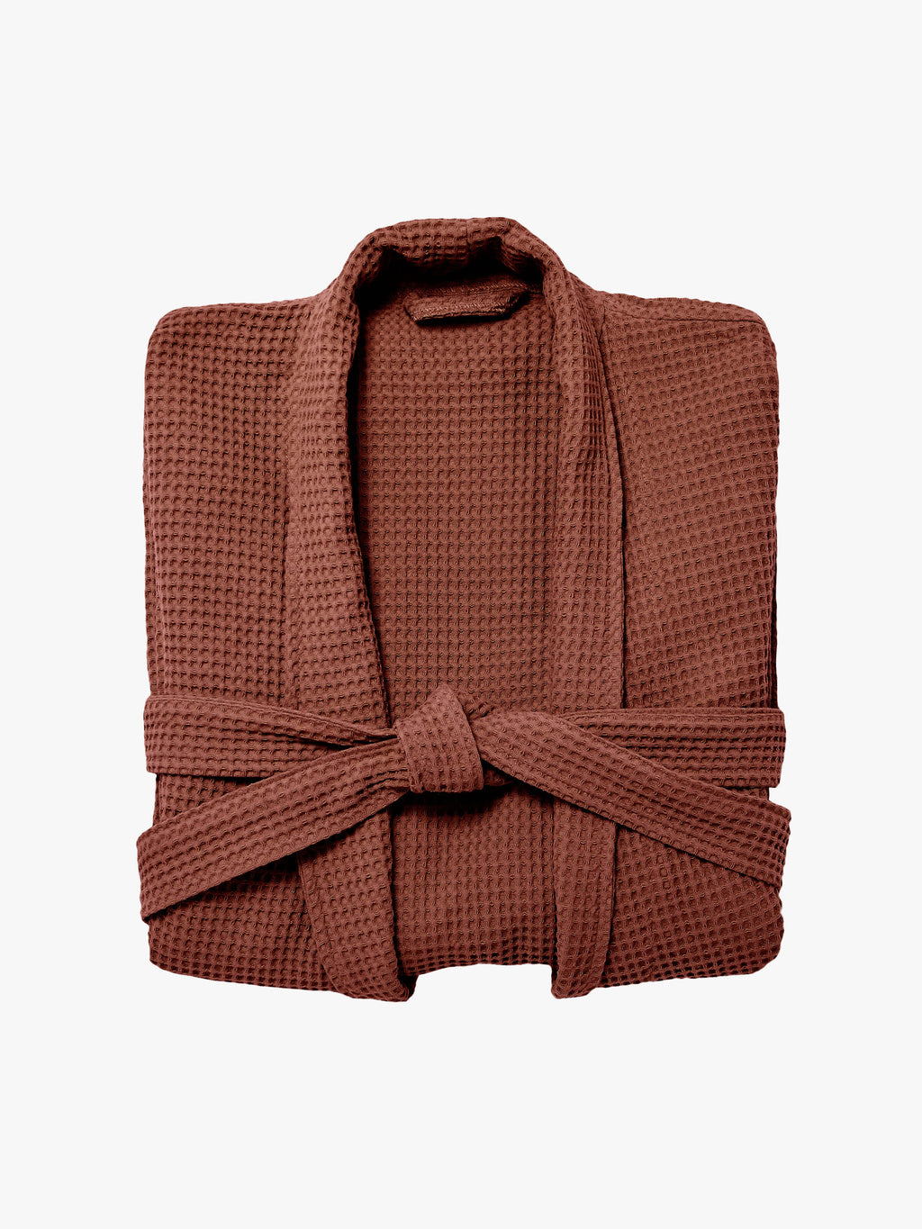 Spa Terracotta Waffle Bathrobe