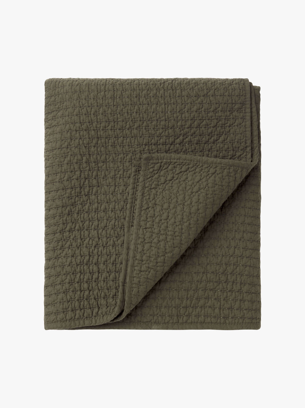 Aspen Olive Pure Cotton Bed Runner