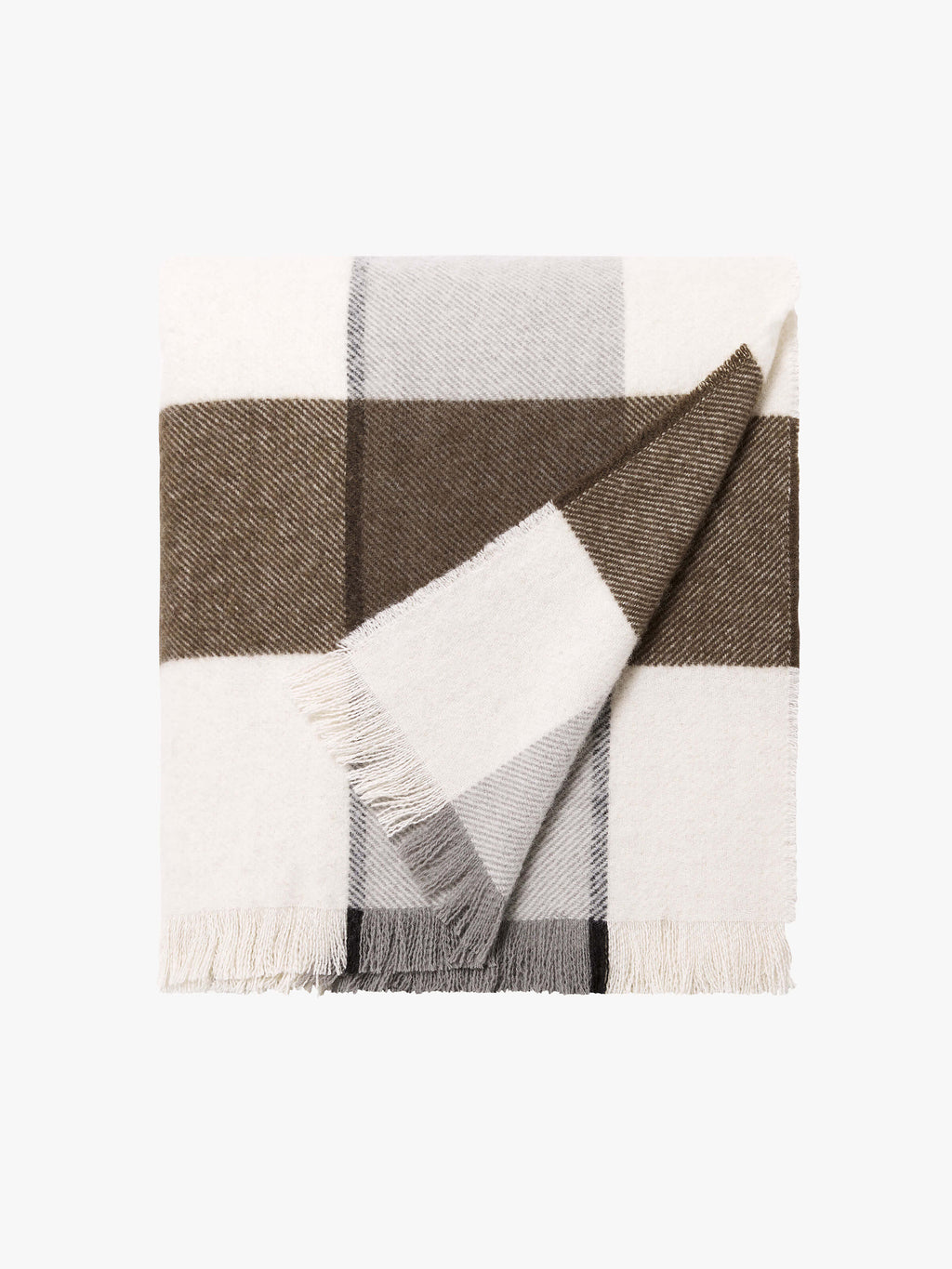Alby Chocolate Australian Wool Blanket