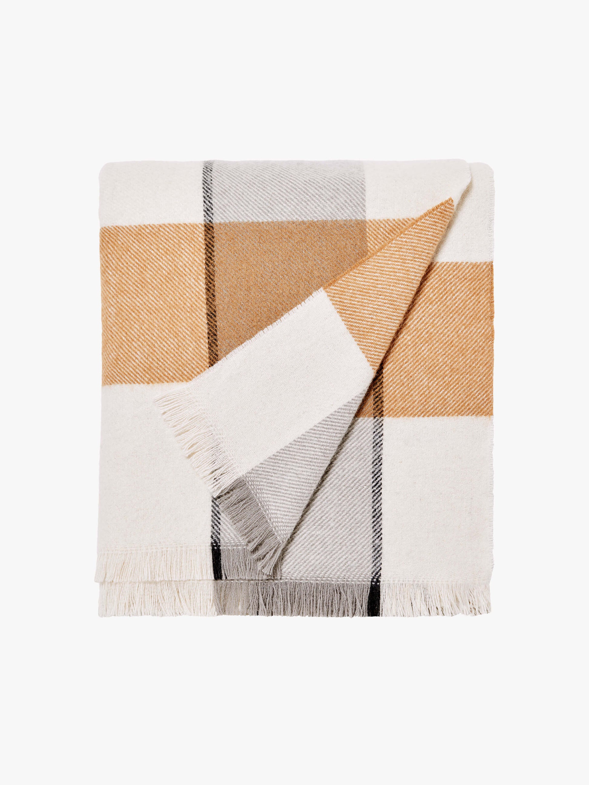 Alby Toffee Australian Wool Blanket
