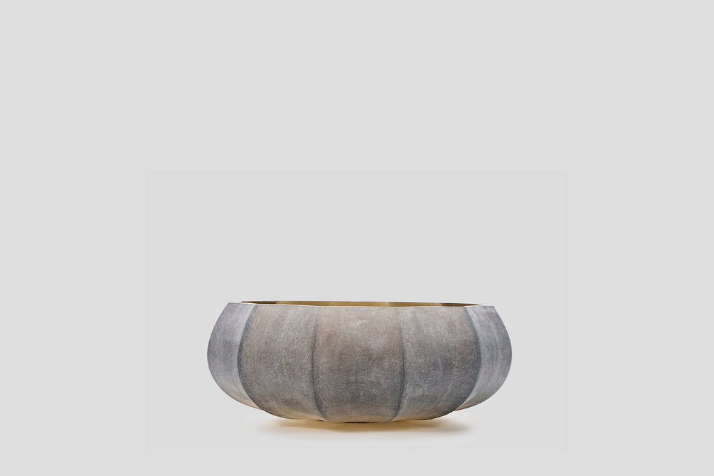 Lotus Bowl Chocolate Stone
