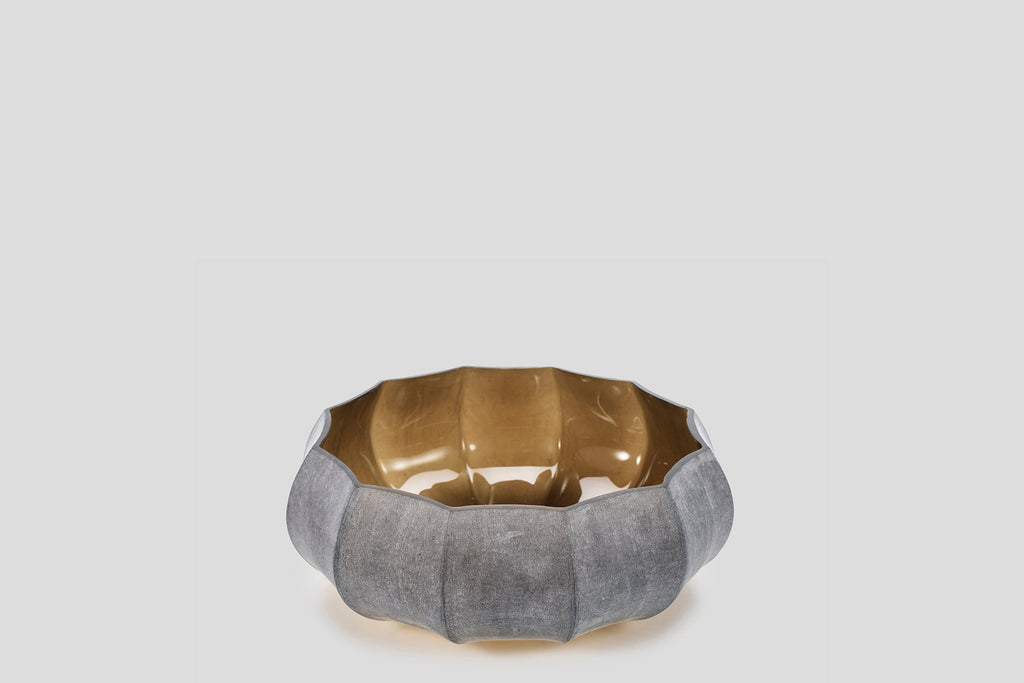 Lotus Bowl Chocolate Stone