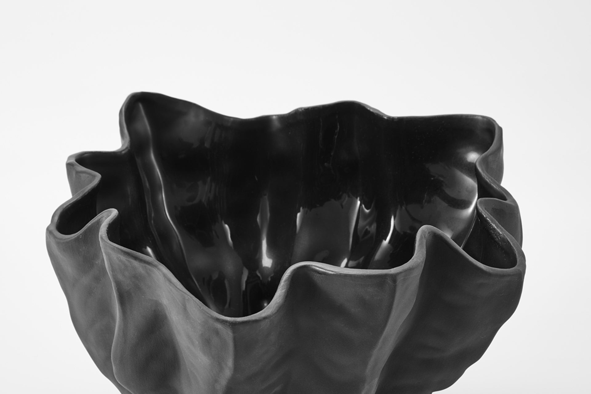 Flute Bowl in Ebony