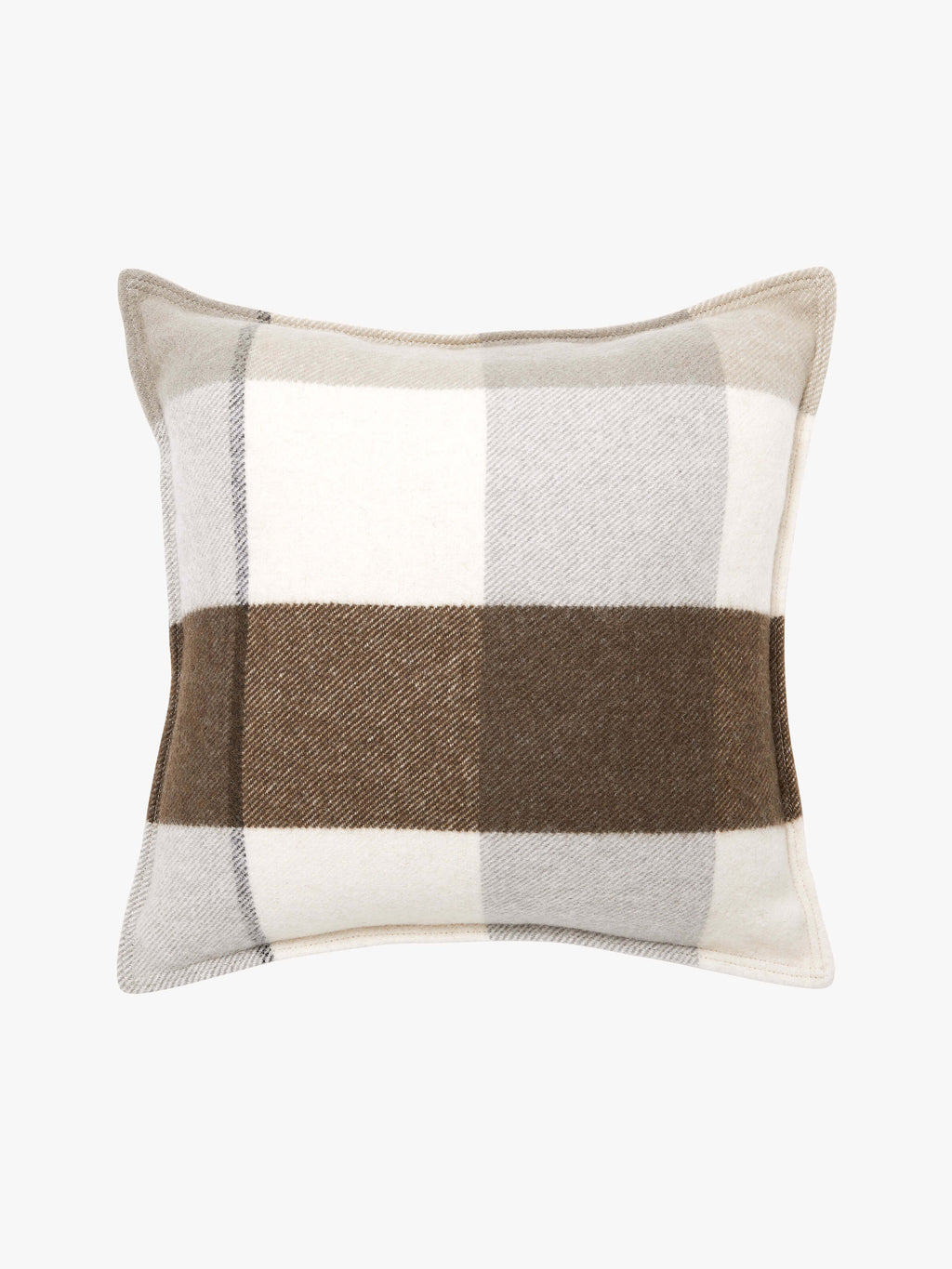Alby Chocolate Australian Wool Cushion