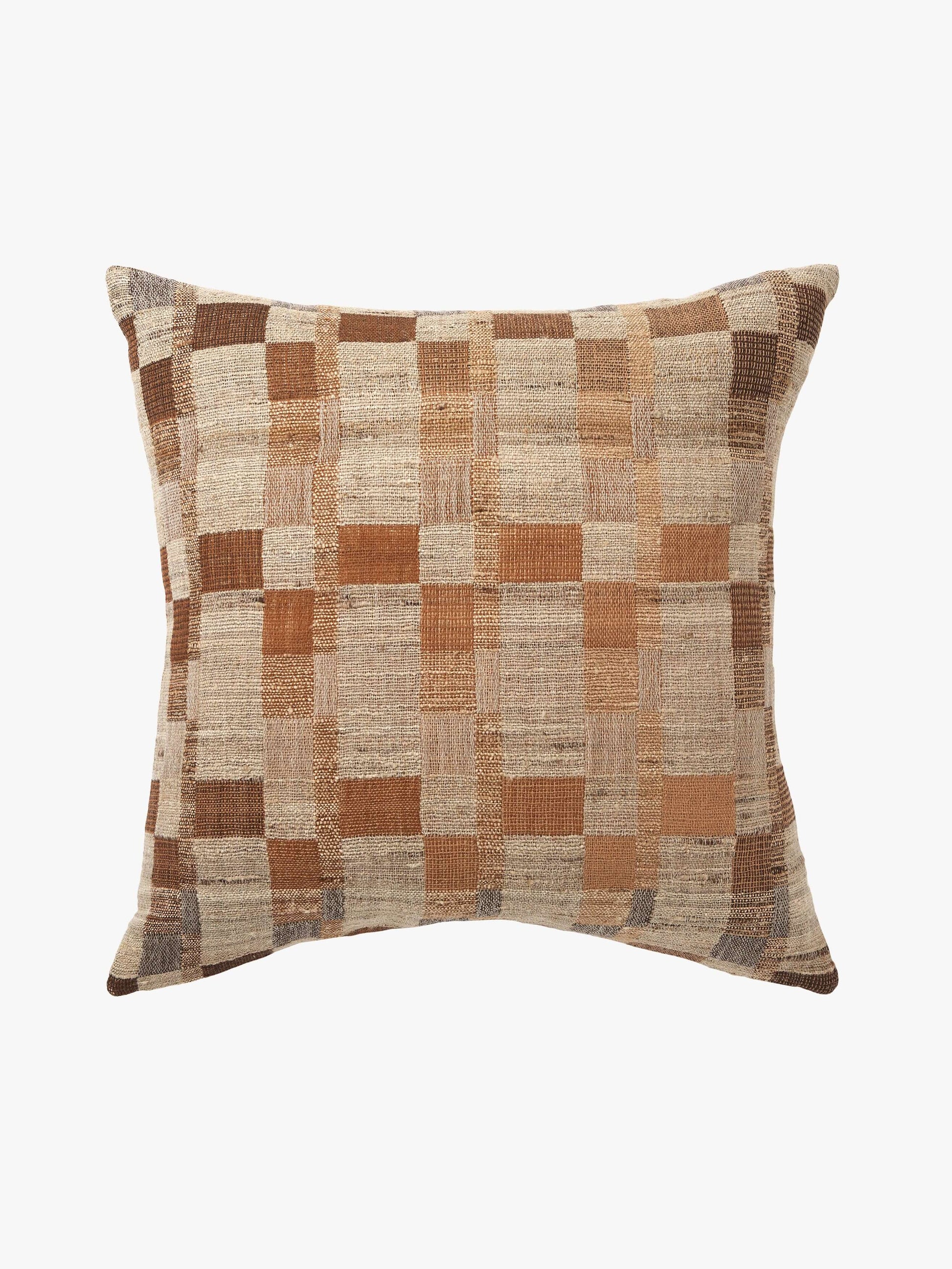August Wool & Silk Cushion