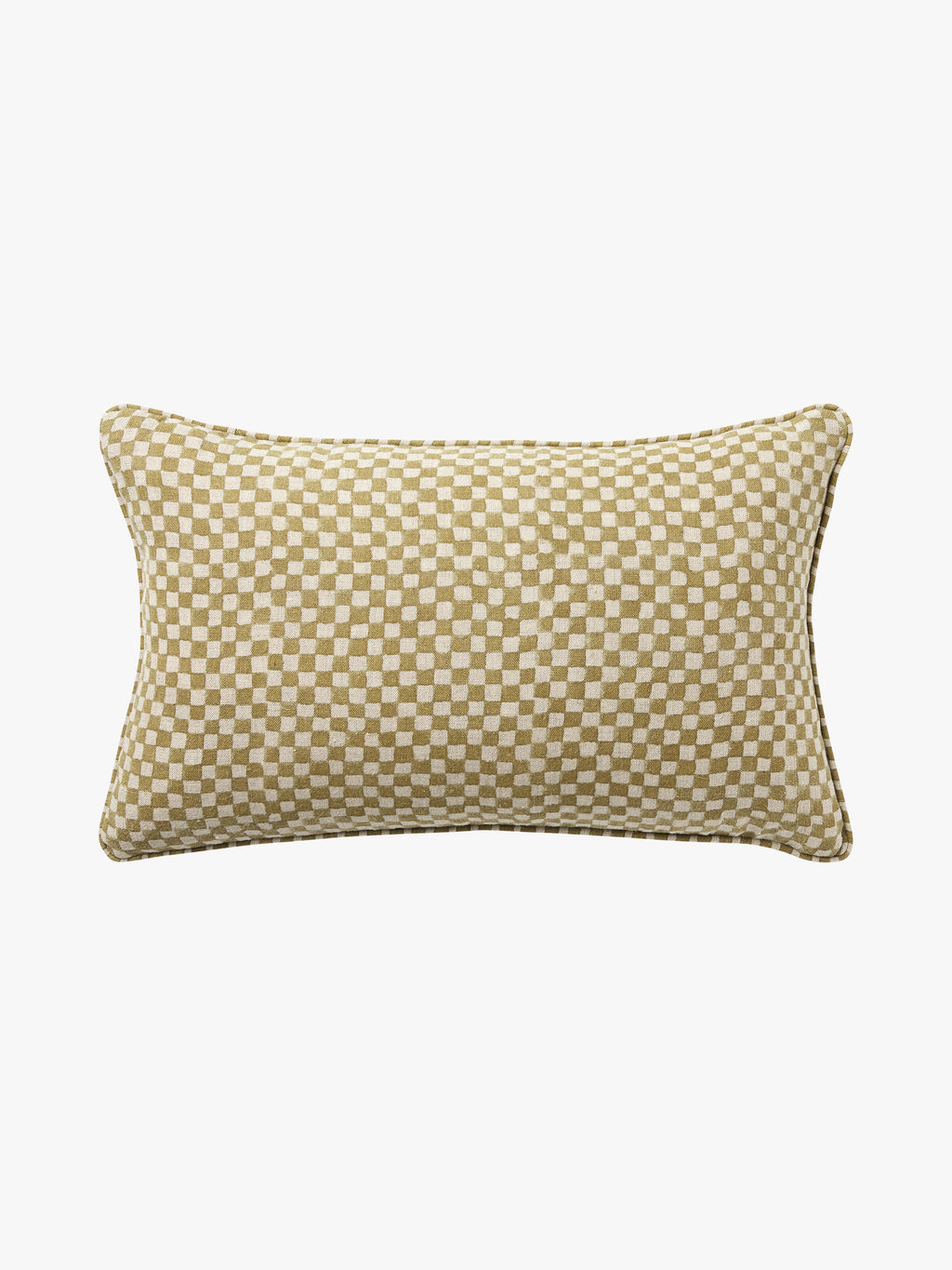 Gia Wasabi Reversible Linen Cushion