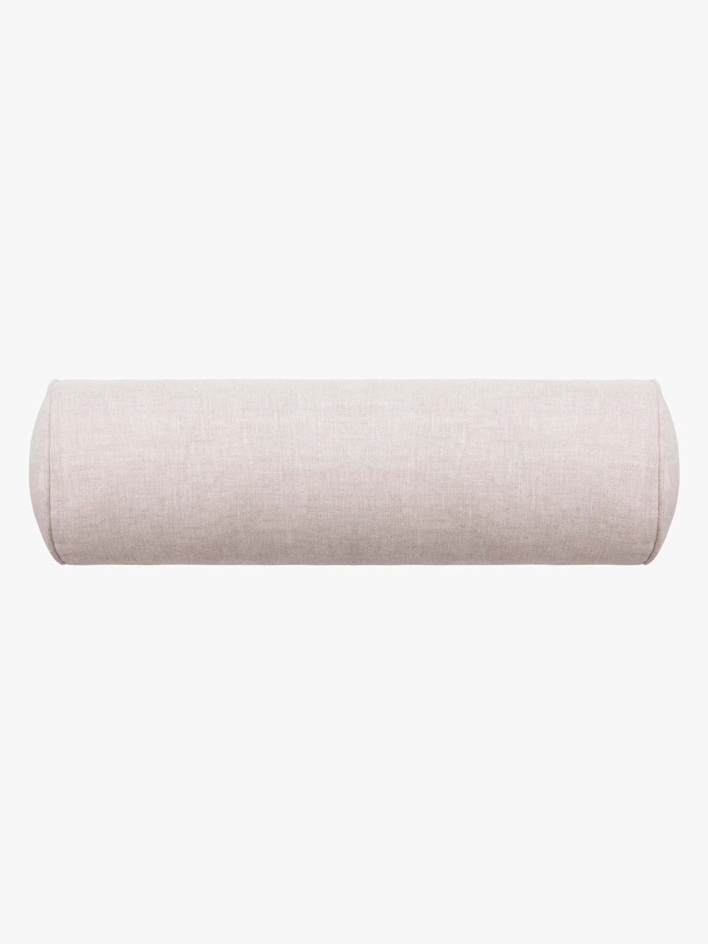 Mae Natural Pure Linen Bolster Cushion
