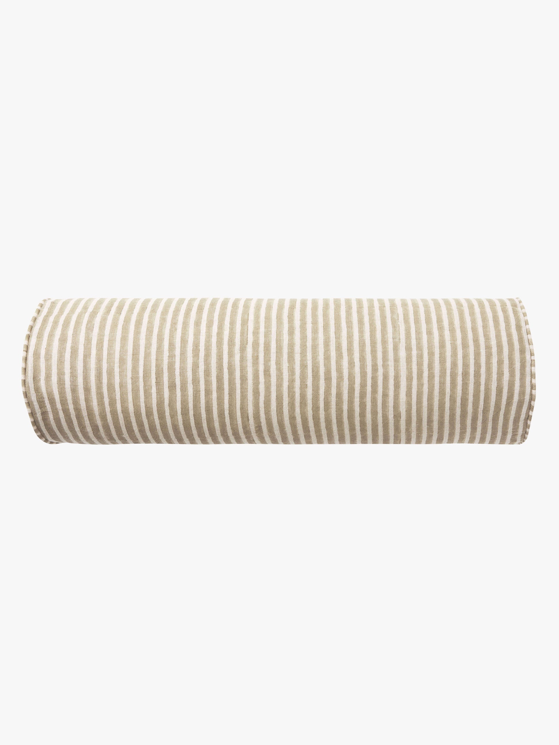 Margot Mocha Linen Bolster Cushion