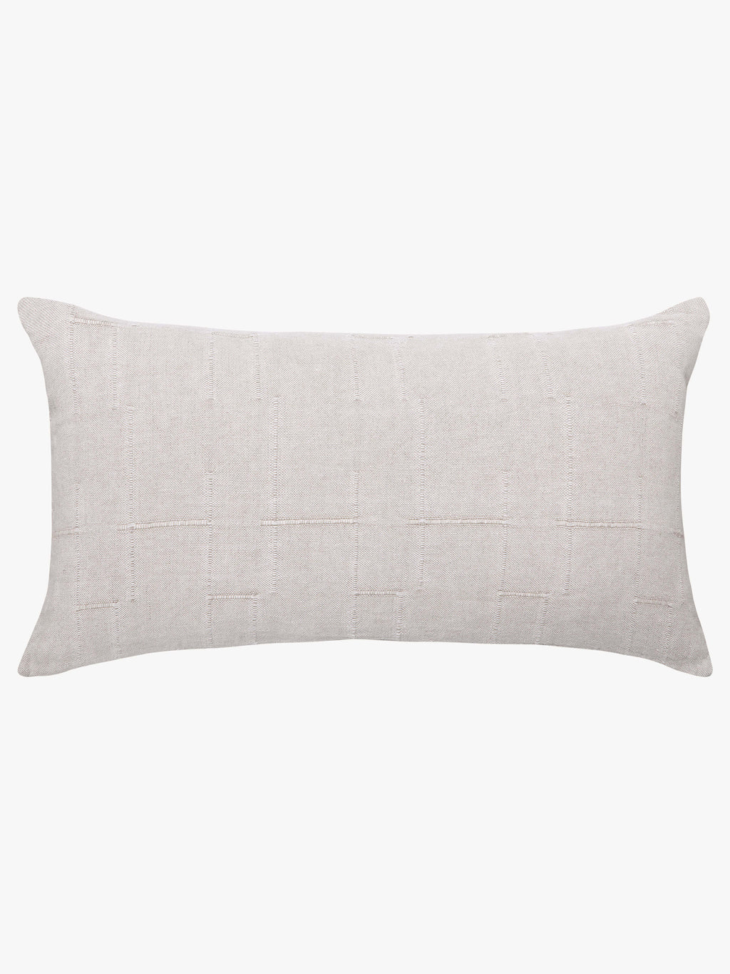 Palermo Natural French Linen Lumbar Cushion