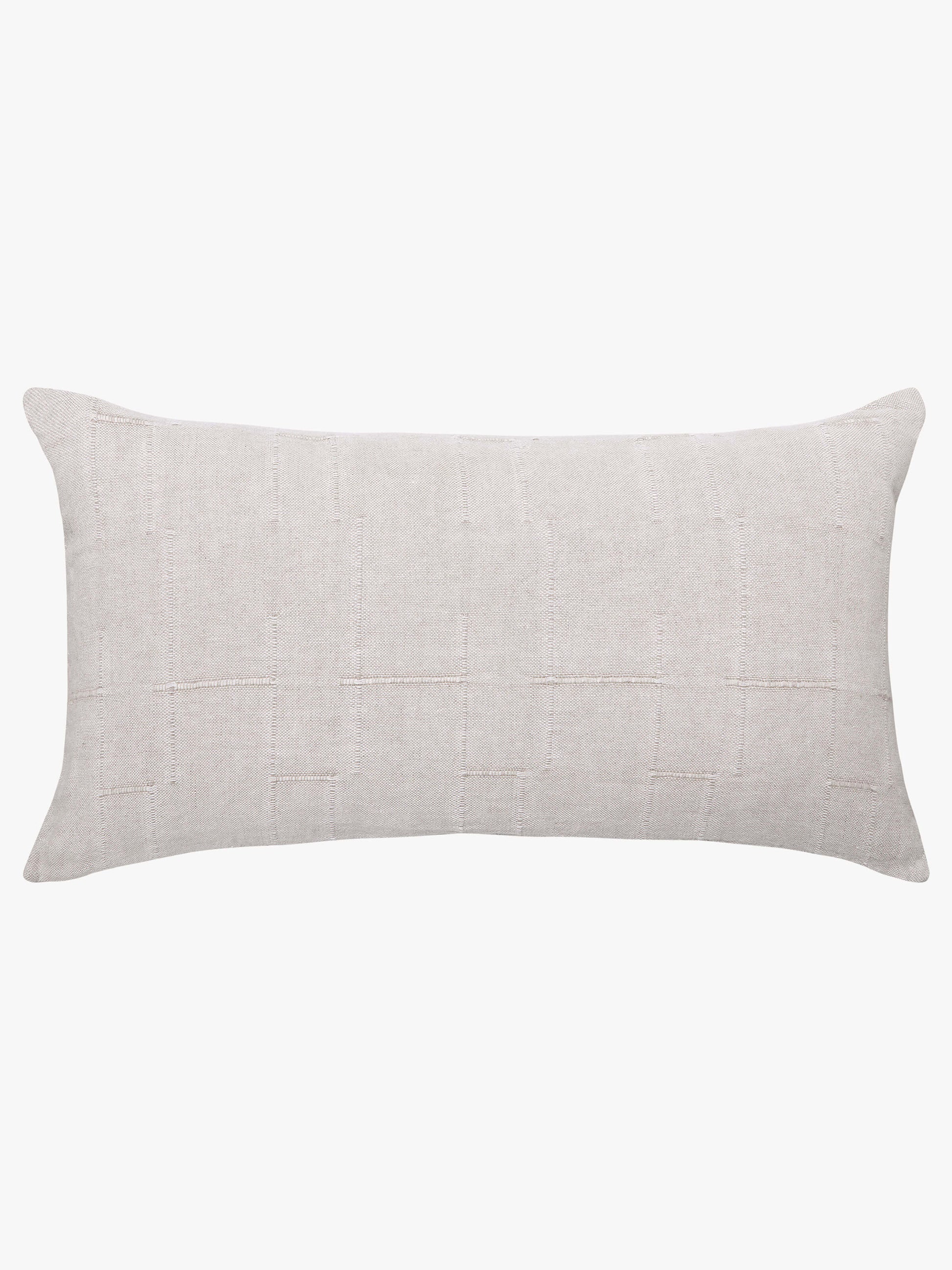 Palermo Natural French Linen Lumbar Cushion