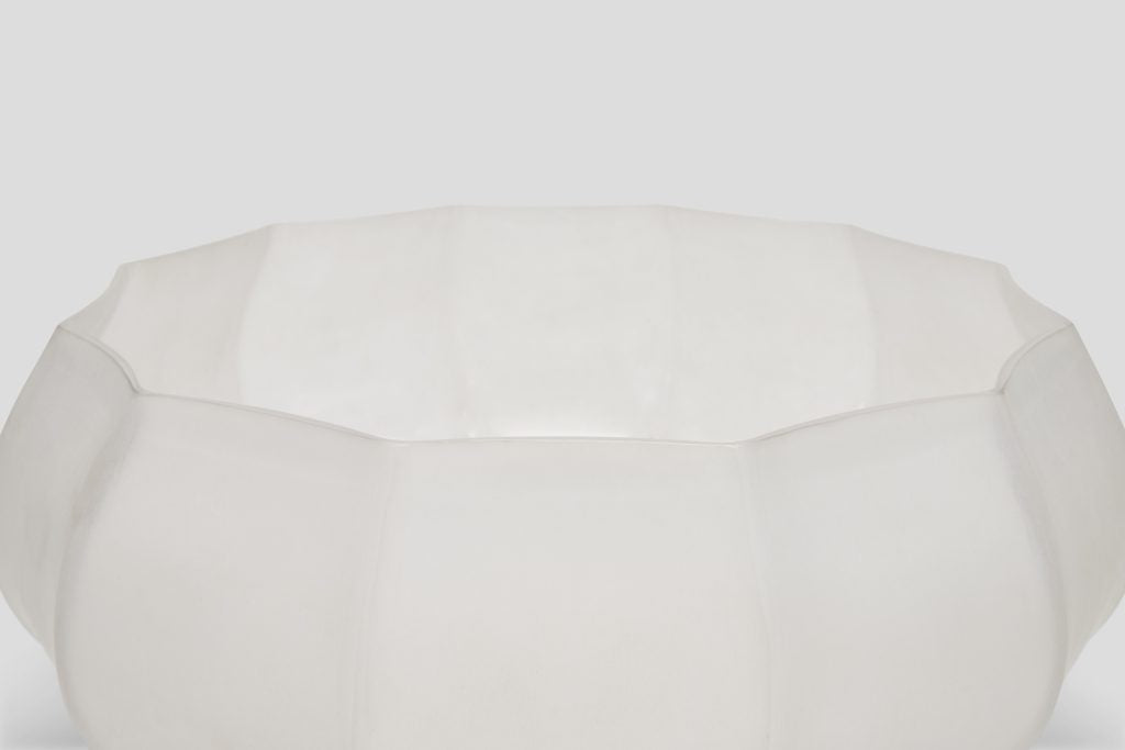 Lotus Bowl Mist Stone